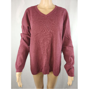 Elle | Sweater | Women | Knit | Burgundy | Size Large